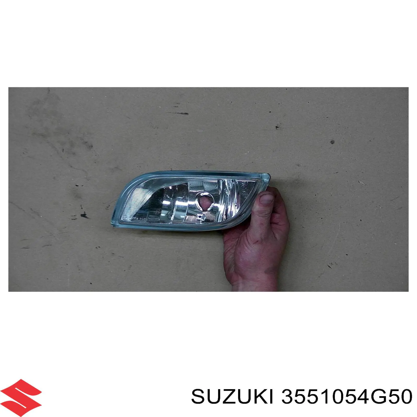 Фара противотуманная, правая Suzuki 3551054G50 цена, от 68.40 USD