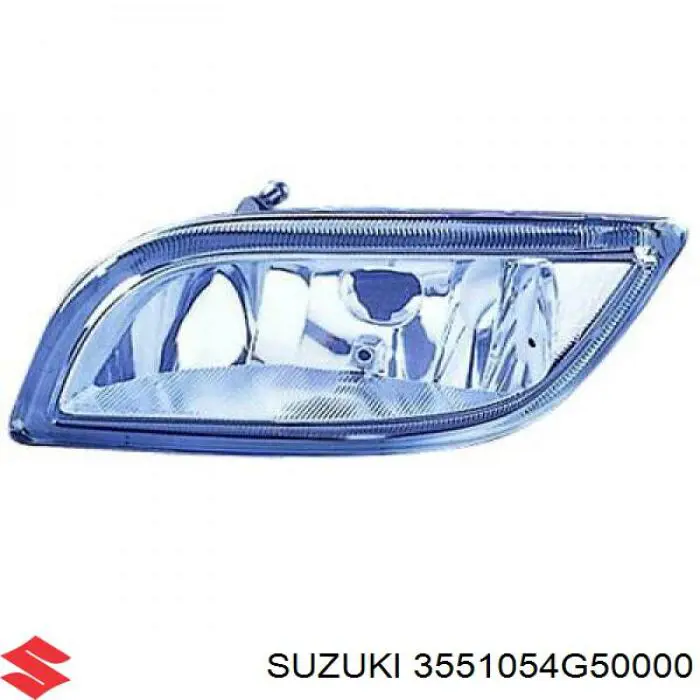 3551054G50000 Suzuki Противотуманка правая