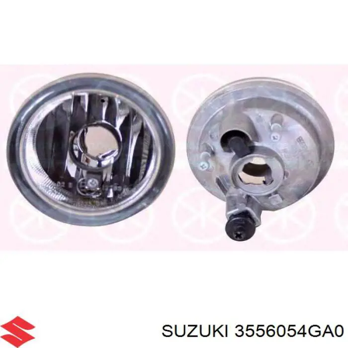 Фара противотуманная, левая Suzuki 3556054GA0 цена, от 36.64 USD