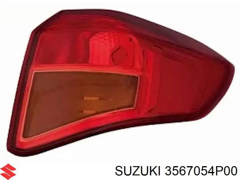 Lanterna traseira esquerda externa para Suzuki Vitara (LY)