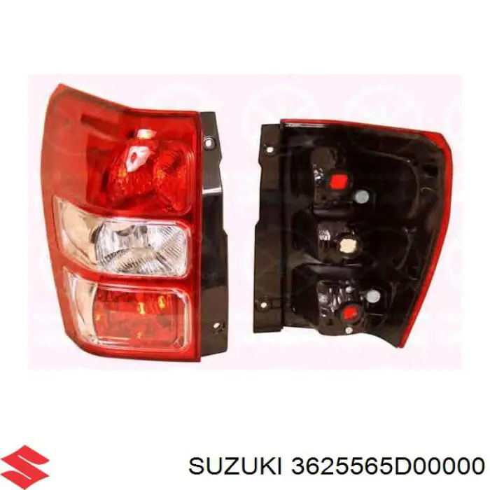 Фонарь задний правый Suzuki 3625565D00 цена, от 145.62 USD