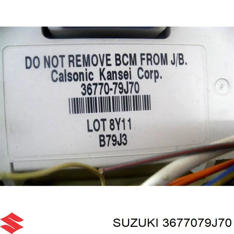 3677079J70 Suzuki 