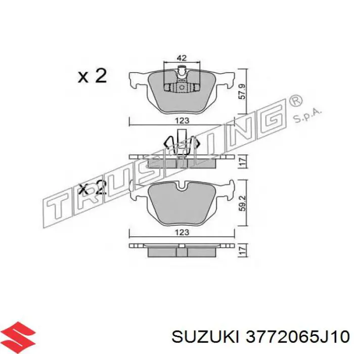 Датчик режимов работы АКПП Suzuki 3772065J10000 цена, от 65.14 USD