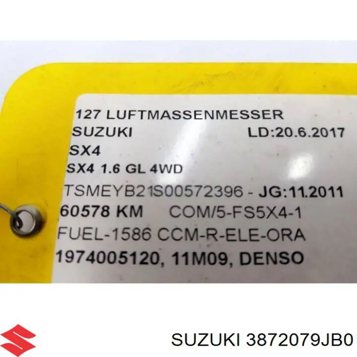  Suzuki 3872079JB0 цена, от 33.90 USD