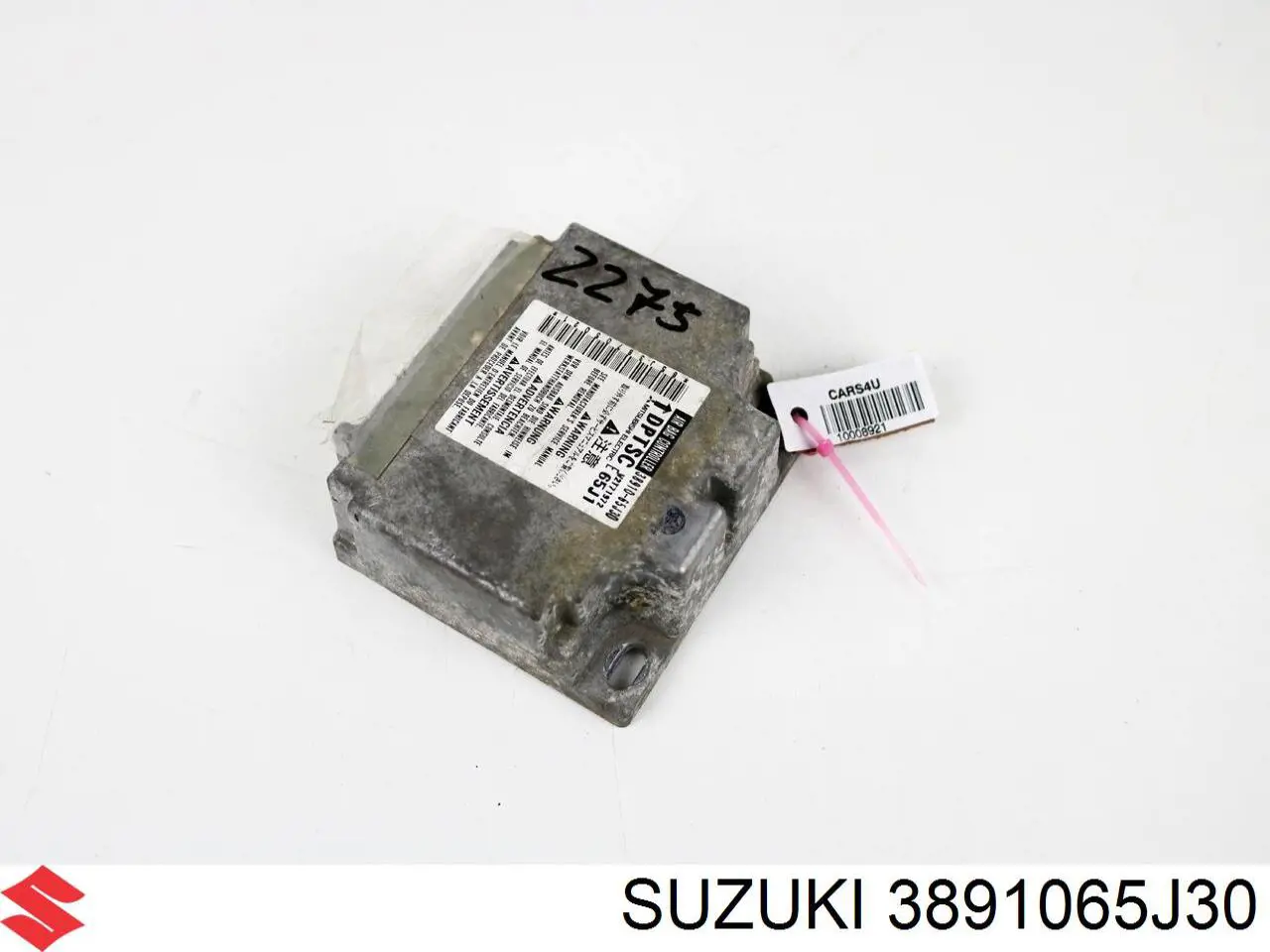 3891065J30 Suzuki модуль-процессор управления подушкой безопасности (эбу airbag)