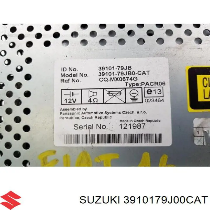  Suzuki 3910179J00CAT цена, от 63.35 USD