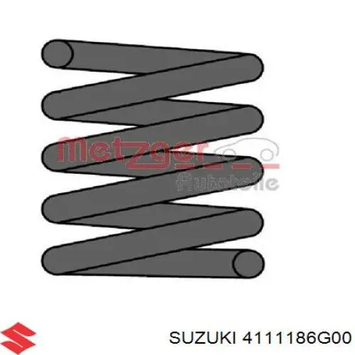 Купить 4111186G00 Suzuki Винтовая пружина подвеска