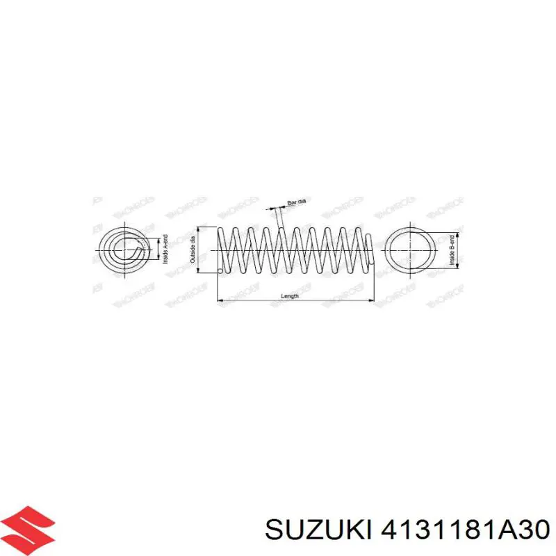  4131181A30 Suzuki