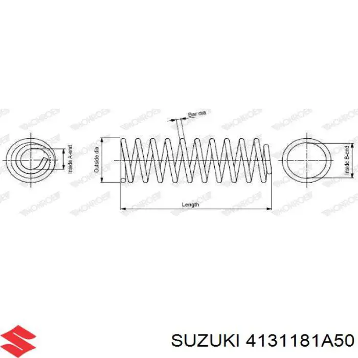  4131181A50 Suzuki