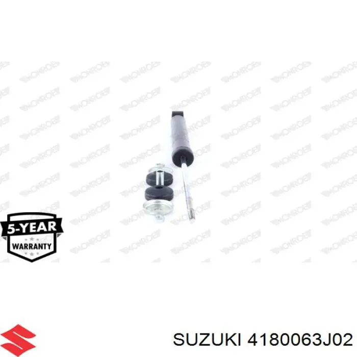 Amortiguador trasero 4180063J02 Suzuki