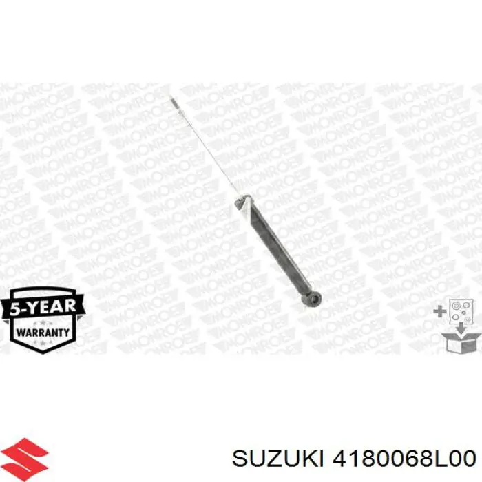 Купить 4180068L00 Suzuki Амортизатор задней подвески