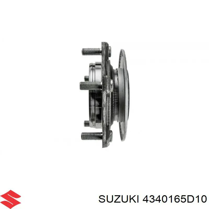Купить 4340165D10 Suzuki Ступица переднего колеса