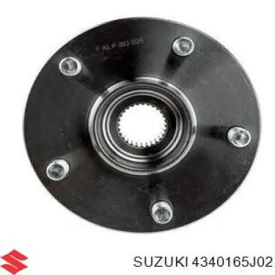 Cubo de rueda delantero 4340165J02 Suzuki