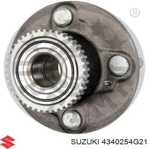 Купить 4340254G21 Suzuki Задняя шпиндель