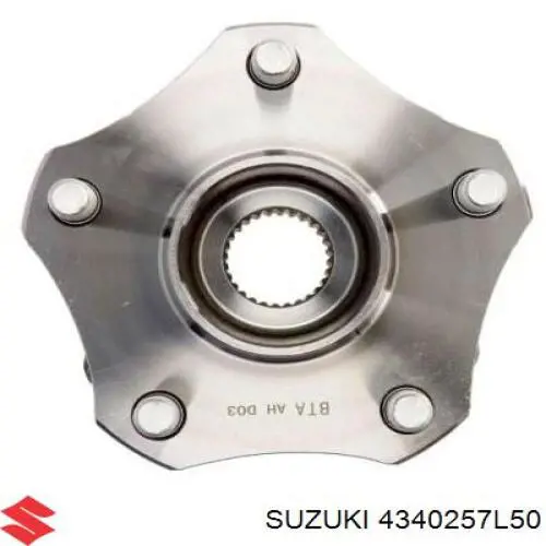 Купить 4340257L50 Suzuki Ступица переднего колеса
