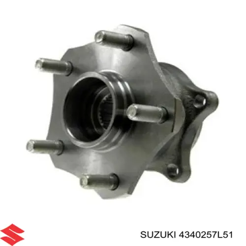 Cubo dianteiro 4340257L51 Suzuki