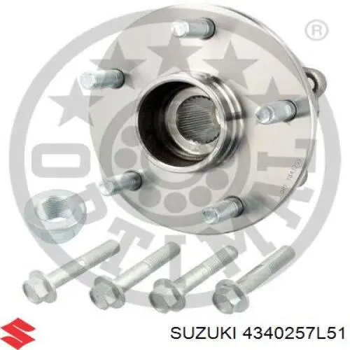 Compre 4340257L51 Suzuki Cubo dianteiro