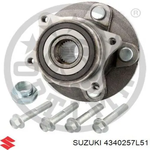 Compre 4340257L51 Suzuki Cubo dianteiro