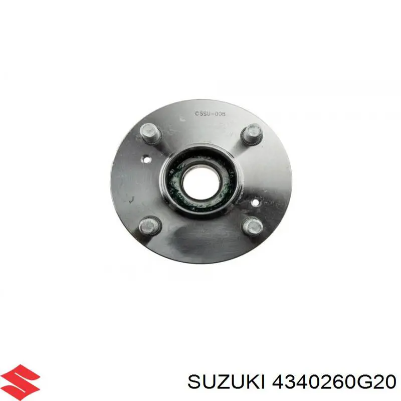Задняя ступица 4340260G20 Suzuki