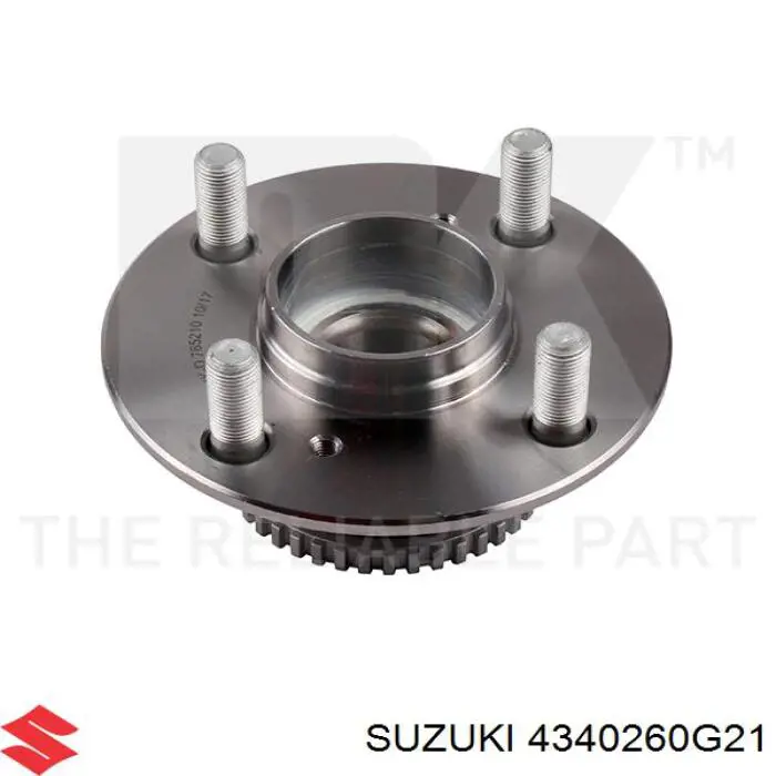 4340260G21 Suzuki Ступица задняя