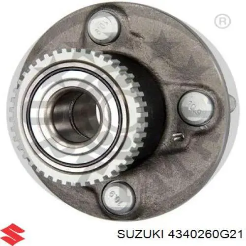 Купить 4340260G21 Suzuki Задняя шпиндель