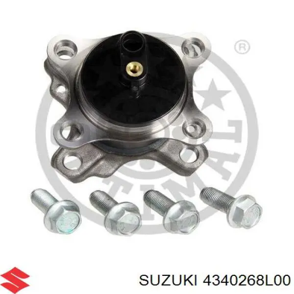 Ступицы задних колес Suzuki 4340268L00 цена, от 47.74 USD