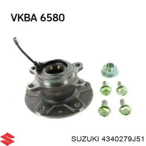 Ступицы задних колес Suzuki 4340279J51 цена, от 83.37 USD