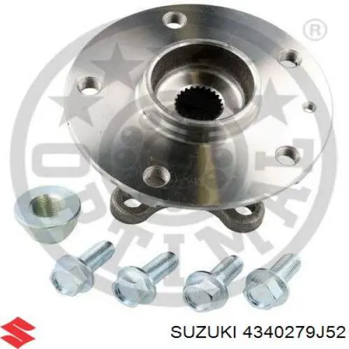 Купить 4340279J52 Suzuki Задняя шпиндель