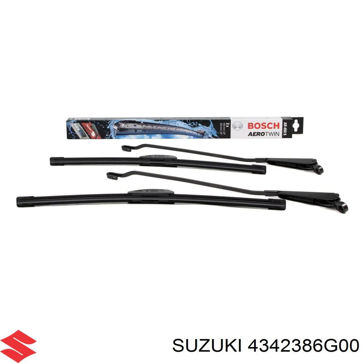 Колесный болт 4342386G00 Suzuki