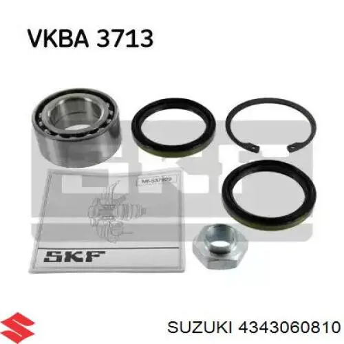 Купить 4343060810 Suzuki Сальник передней ступицы