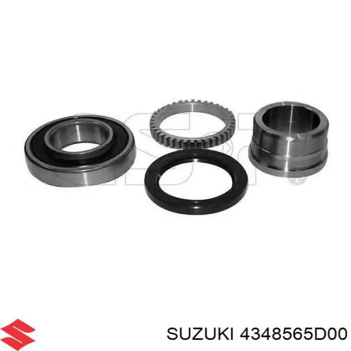 Подшипники задней ступицы Suzuki 4348565D00 цена, от 13.97 USD