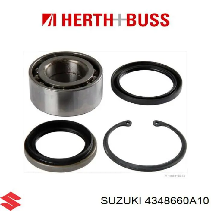 Купить 4348660A10 Suzuki Подшипник задней ступицы