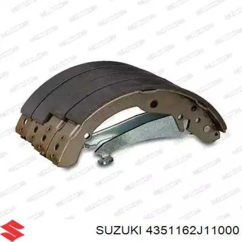 Задний барабан Suzuki 4351162J11000