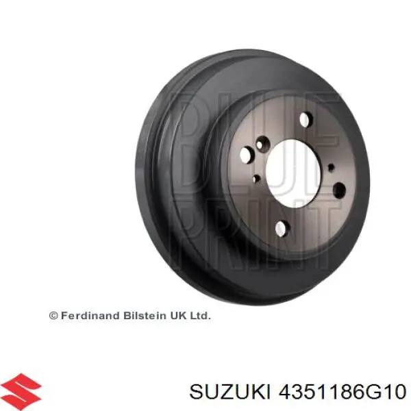 Купить 4351186G10 Suzuki Тормозной барабан