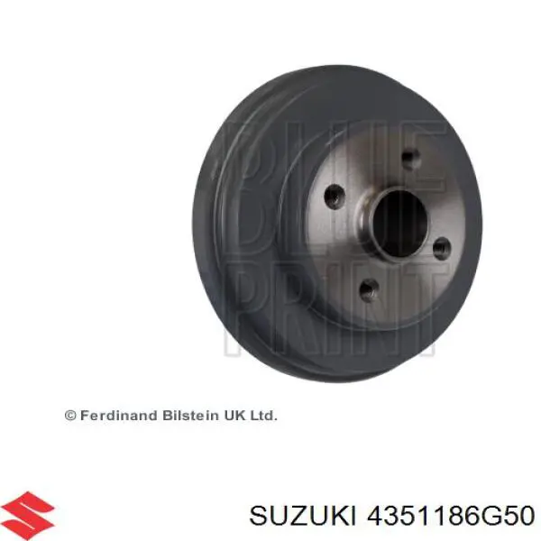 Барабан тормозной задний Suzuki 4351186G50 цена, от 51.52 USD