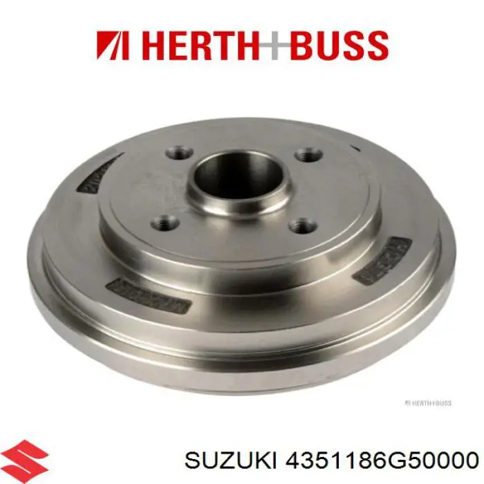 Барабан тормозной задний Suzuki 4351186G50000 цена, от 54.15 USD