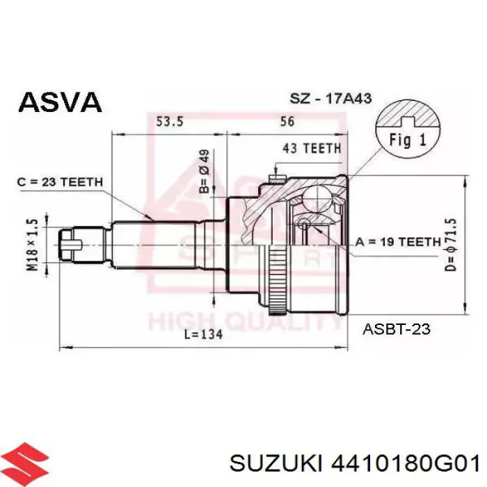  4410180G01 Suzuki