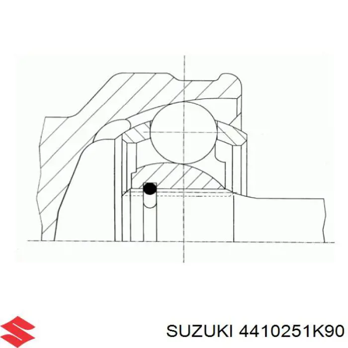 G28021PC Pascal Полуось передняя, правая