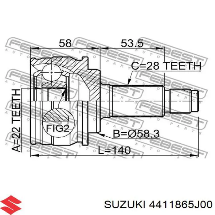 4411865J00 Suzuki