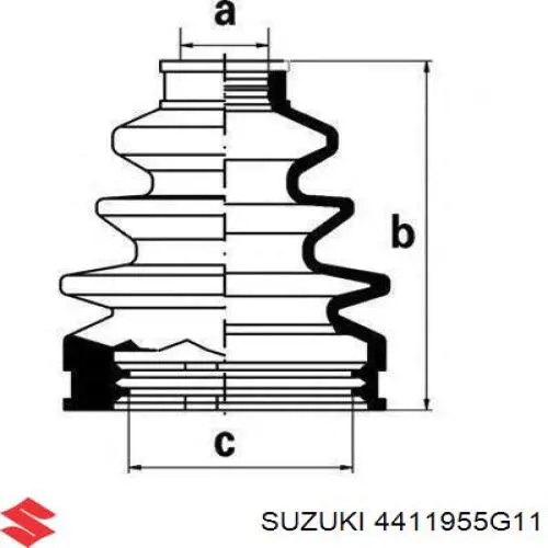 4411955G11 Suzuki 