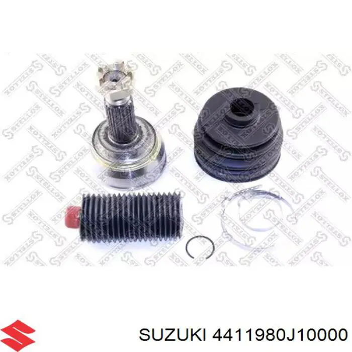 Пыльник шарнира угловых скоростей внутренний передний правый Suzuki 4411980J10000 цена, от 19.21 USD
