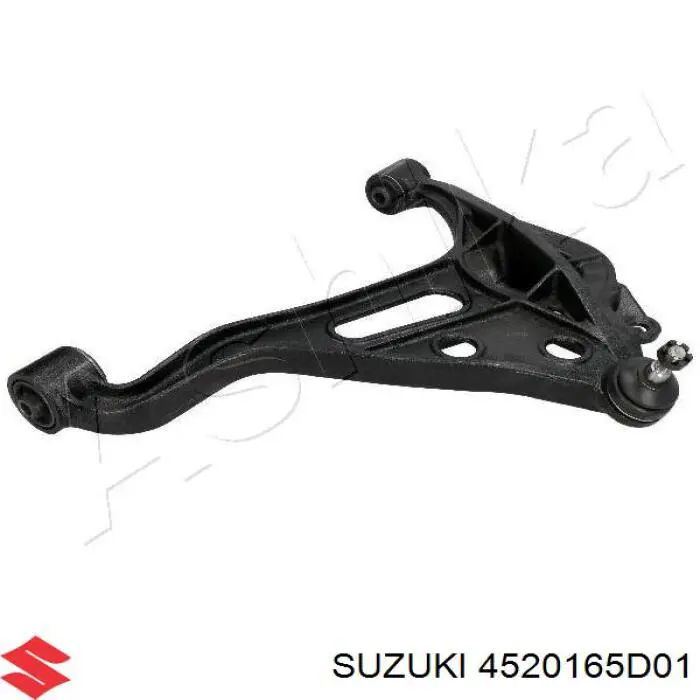 Купить 4520165D01 Suzuki Нижний правый рычаг передней подвески