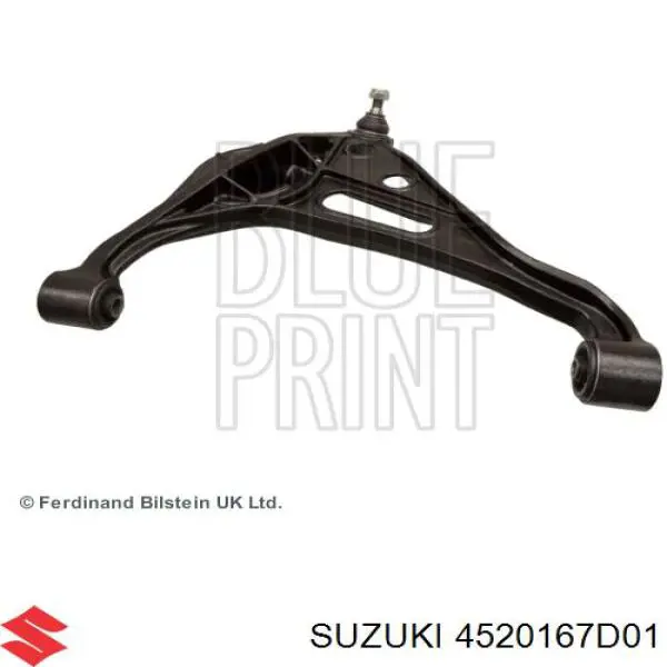 Купить 4520167D01 Suzuki Нижний правый рычаг передней подвески