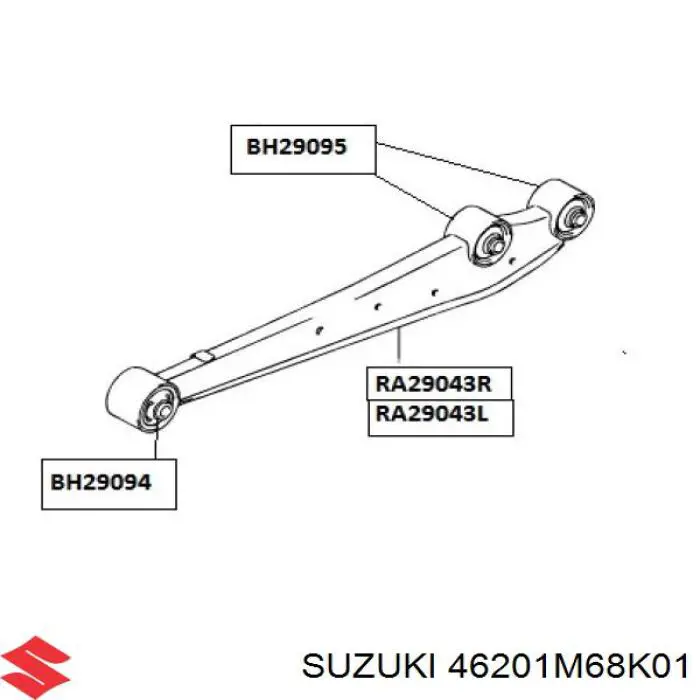 46201M68K01 Suzuki 