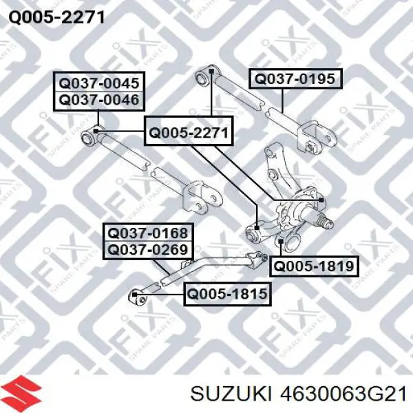  Suzuki 4630063G21 цена, от 117.89 USD