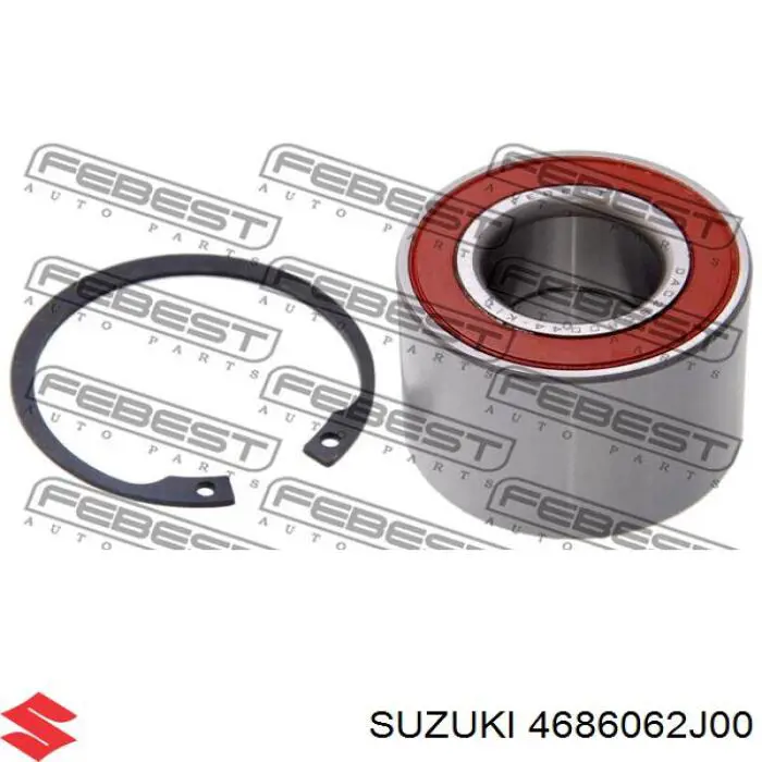 Подшипник задней ступицы 4686062J00 Suzuki