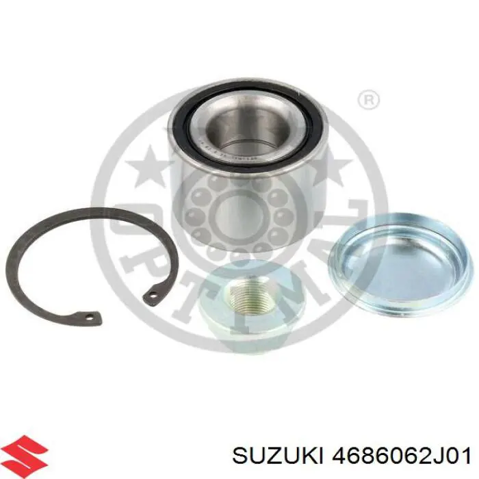 Подшипник задней ступицы 4686062J01 Suzuki