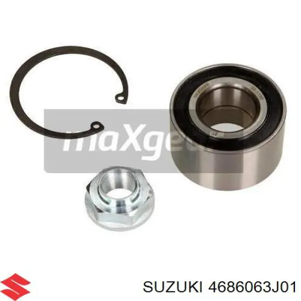 Cojinete de rueda trasero 4686063J01 Suzuki