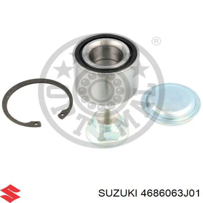 Подшипники задней ступицы Suzuki 4686063J01 цена, от 13.00 USD