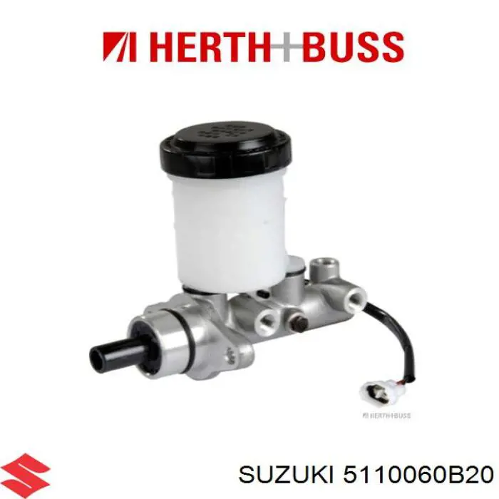 Цилиндр главный тормоза (гидротормозов) Suzuki 5110060B20 цена, от 74.26 USD